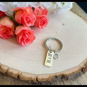 Key chain with motivational quotes